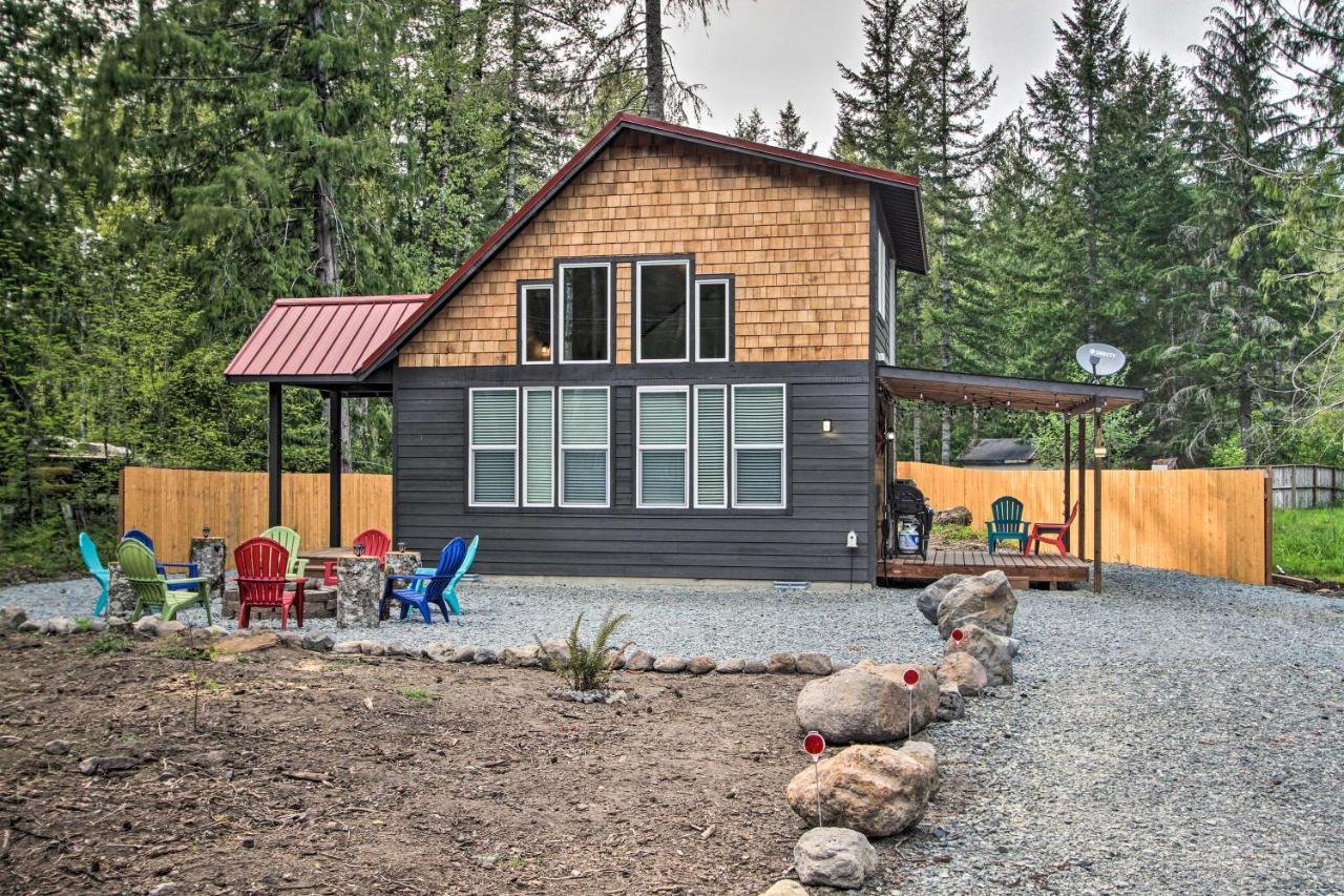 Cozy Cabin - 5 Miles To Mt Rainier National Park! Эшфорд Экстерьер фото